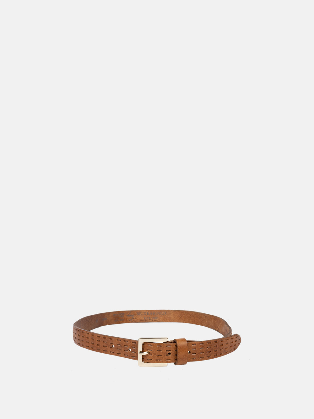 RE:DESIGNED EST 2003 Elise Belt Cognac