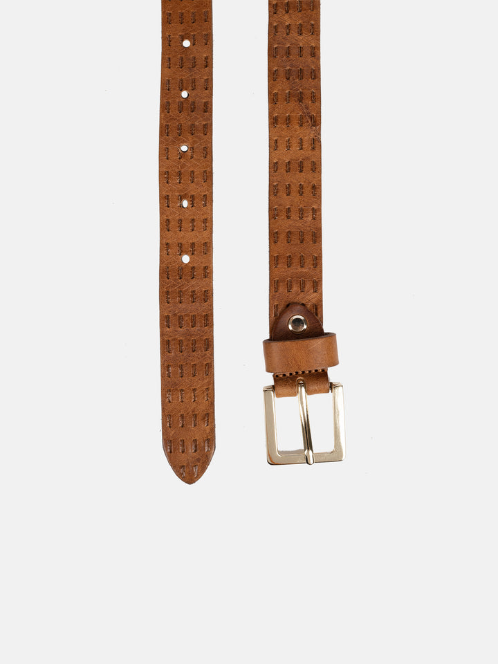 RE:DESIGNED EST 2003 Elise Belt Cognac