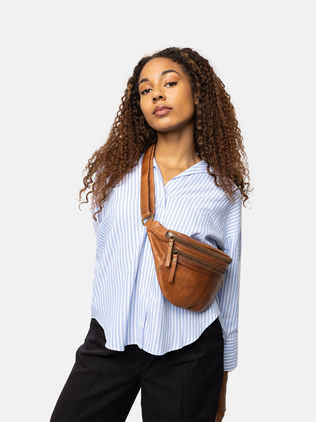 RE:DESIGNED EST 2003 Ellie Bumbag Walnut