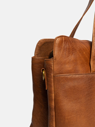 RE:DESIGNED EST 2003 Evia Urban Work Bag Walnut