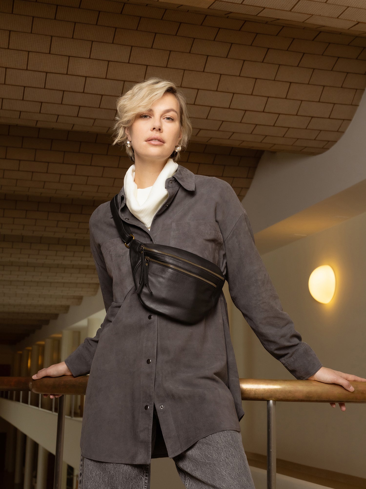 RE:DESIGNED EST 2003 Faust Urban Bumbag Black