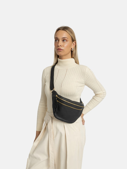 RE:DESIGNED EST 2003 Faust Urban Bumbag Black