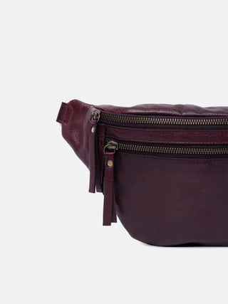 RE:DESIGNED EST 2003 Faust Urban Bumbag Dark Cherry