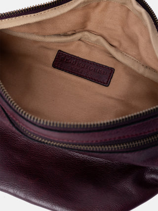 RE:DESIGNED EST 2003 Faust Urban Bumbag Dark Cherry