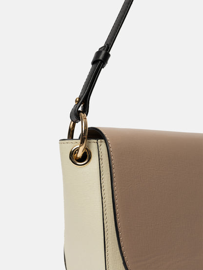 RE:DESIGNED EST 2003 Febe Shoulder bag Taupe/Offwhite