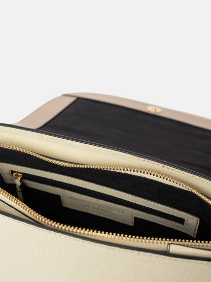 RE:DESIGNED EST 2003 Febe Shoulder bag Taupe/Offwhite