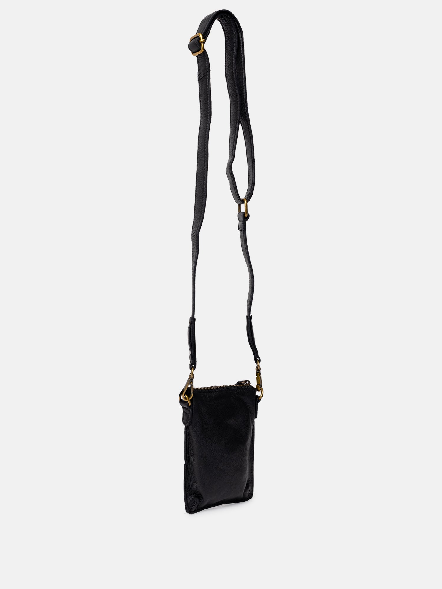 RE:DESIGNED EST 2003 Fillis Mini Mobile Bag Black/Brass