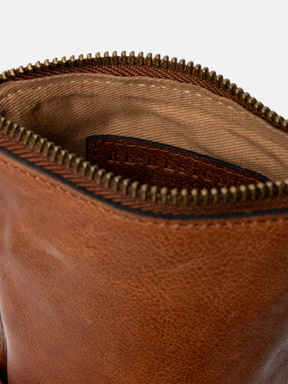 RE:DESIGNED EST 2003 Fillis Mini Mobile Bag Walnut/Brass