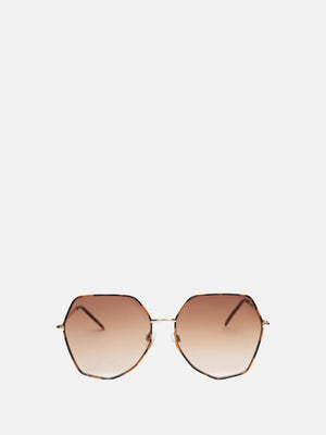 RE:DESIGNED EST 2003 Fjola Sunglass Gold