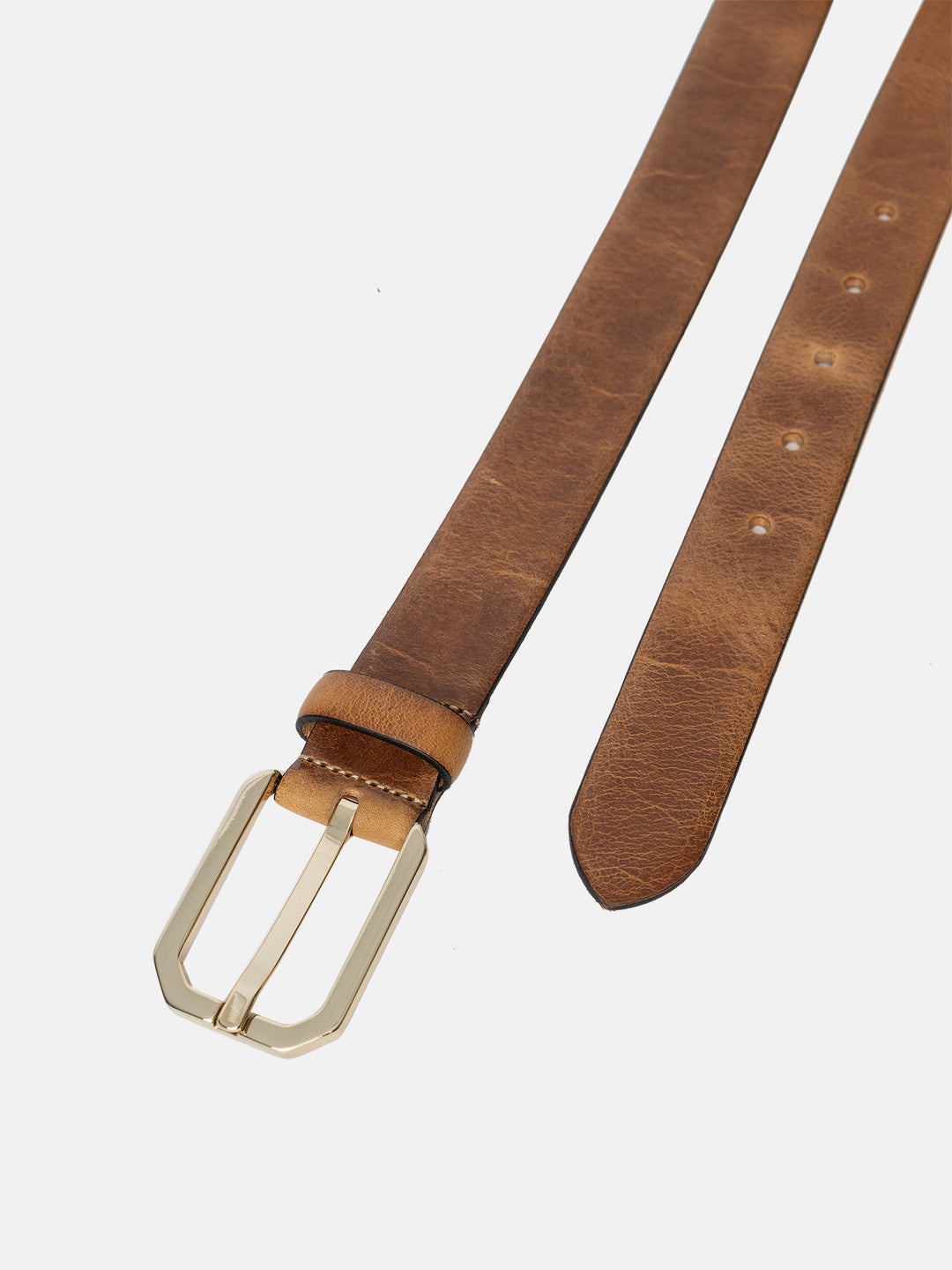 RE:DESIGNED EST 2003 Floritta Belt Cognac