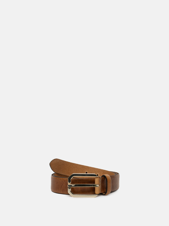 RE:DESIGNED EST 2003 Floritta Belt Cognac