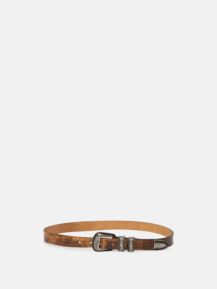 RE:DESIGNED EST 2003 Franceska Belt Cognac