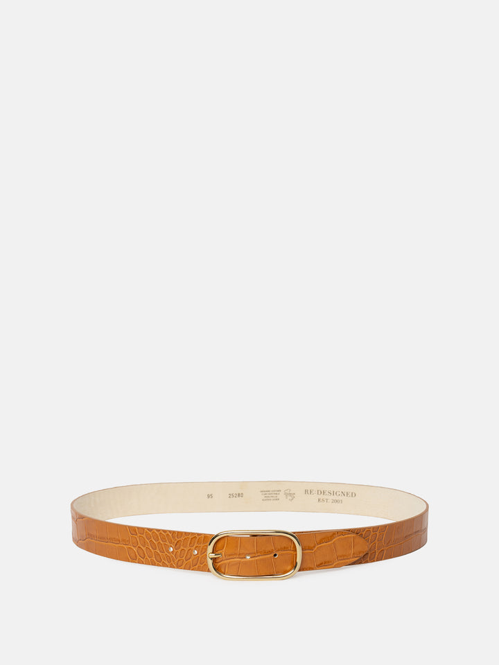 RE:DESIGNED EST 2003 Francini Belt Cognac