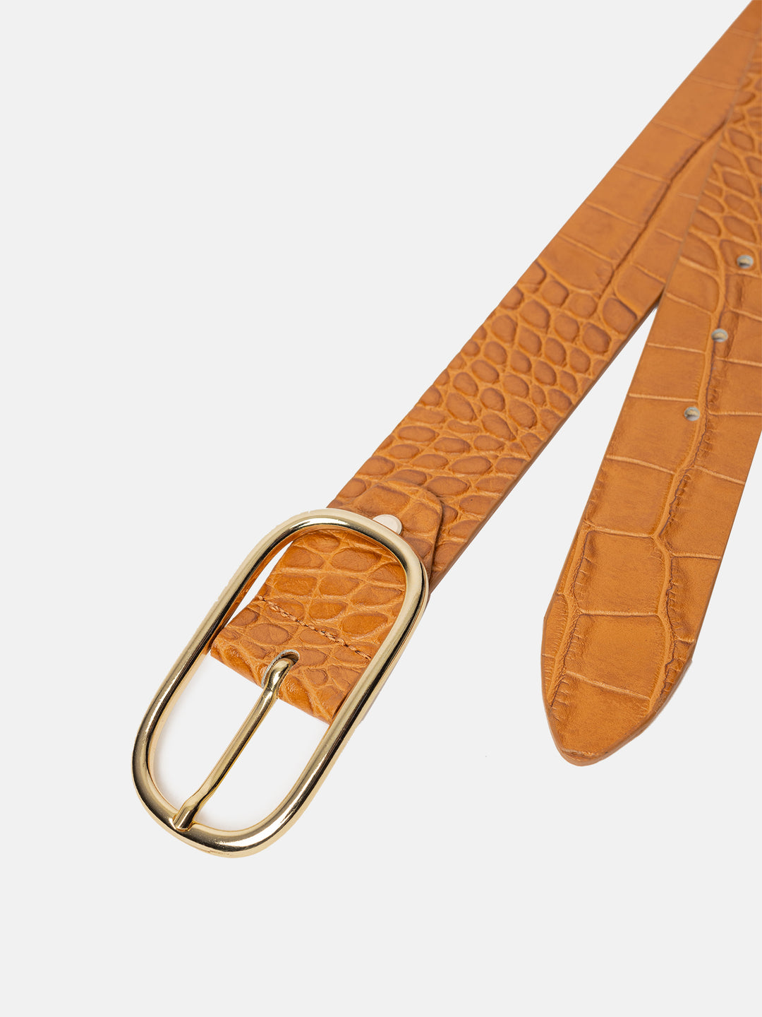 RE:DESIGNED EST 2003 Francini Belt Cognac