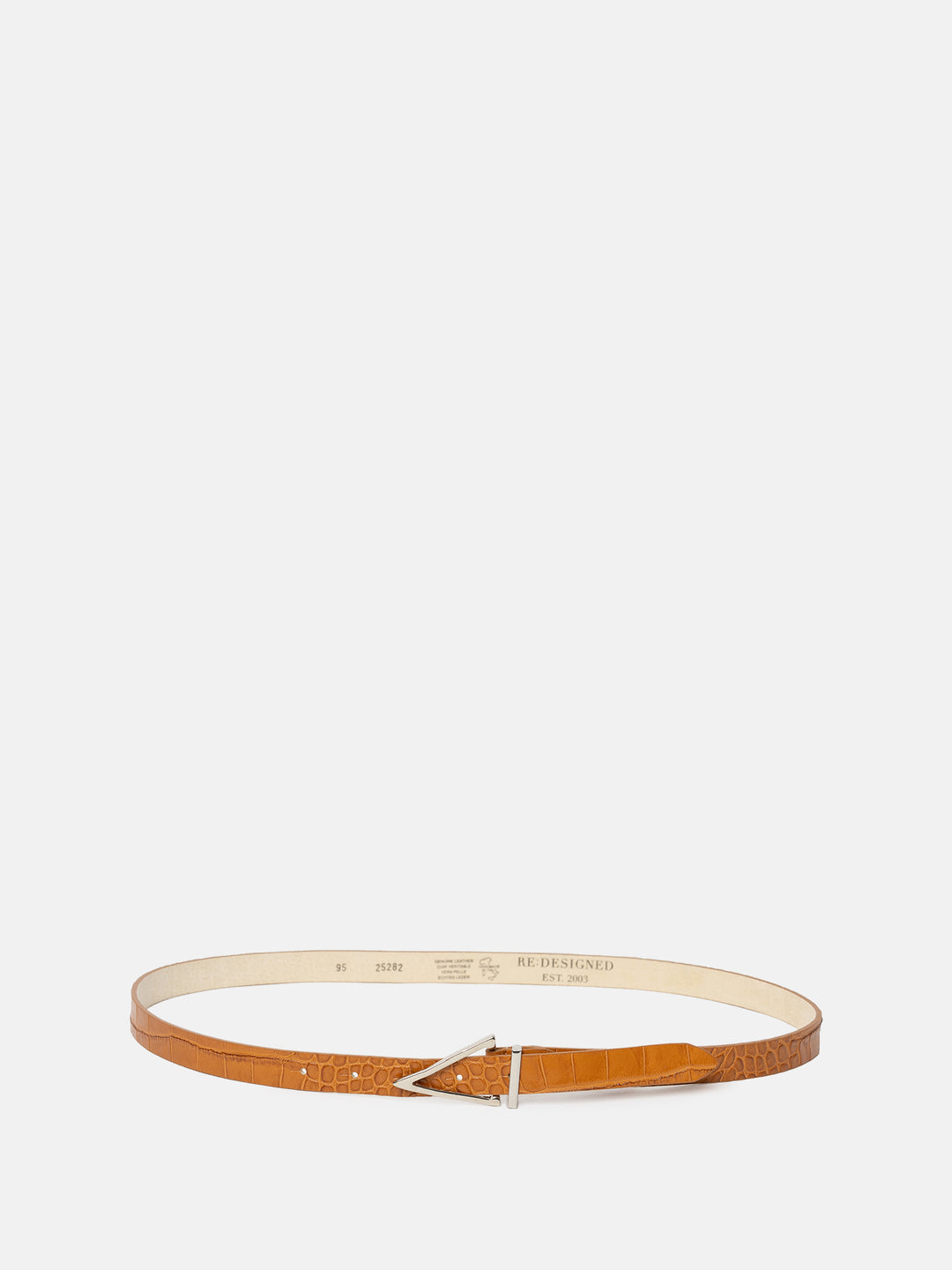 RE:DESIGNED EST 2003 Freda Belt Cognac