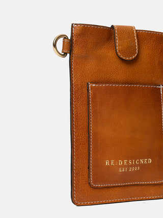 RE:DESIGNED EST 2003 Freja Mobile Bag Burned Tan
