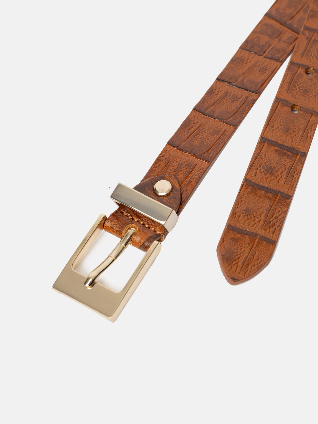 RE:DESIGNED EST 2003 Frejda Belt Cognac