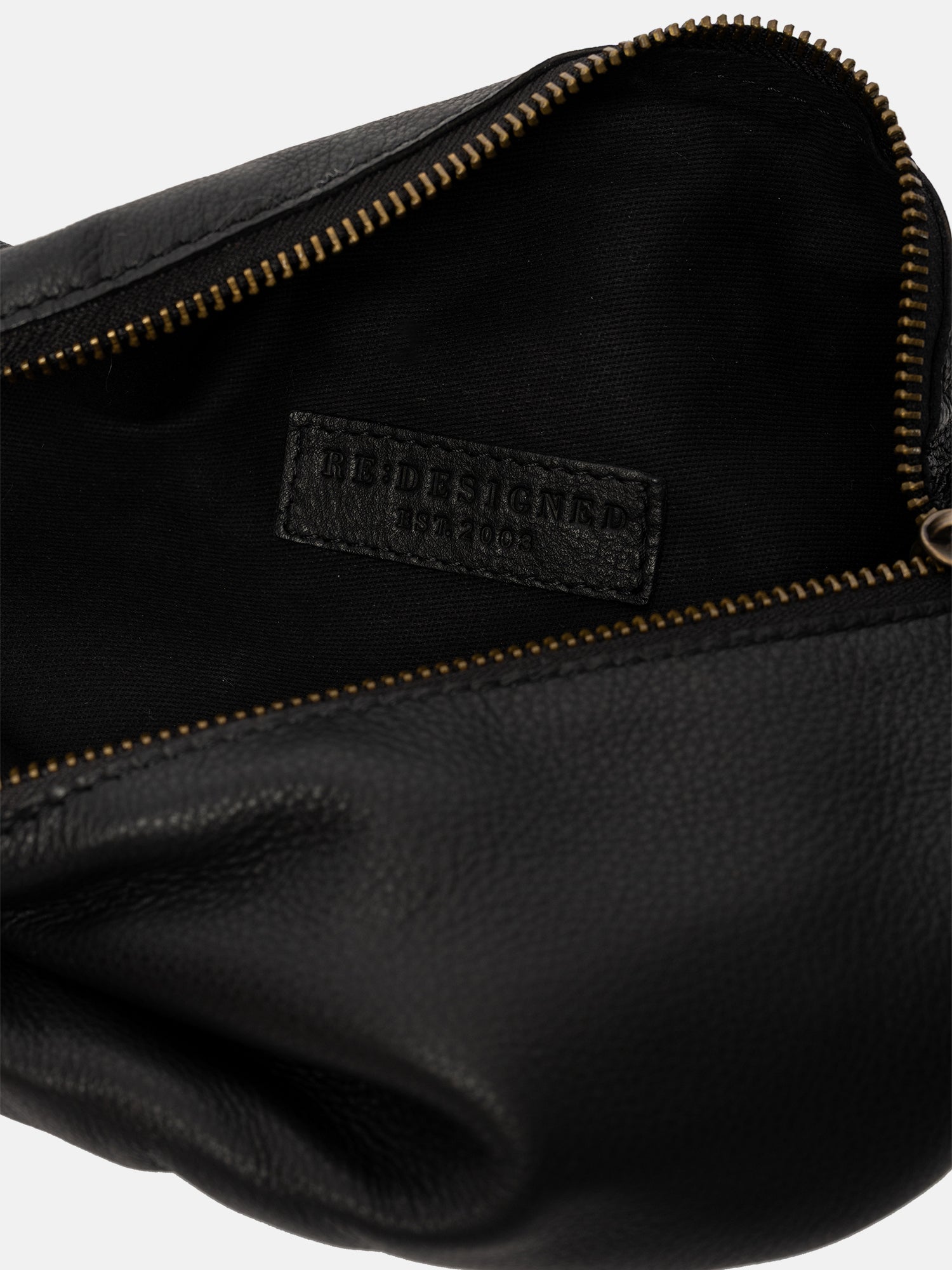 RE:DESIGNED EST 2003 Gisela Bumbag Black/Brass