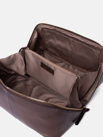 RE:DESIGNED EST 2003 Halima Big Toiletry Bag Woodsmoke