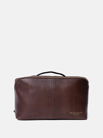 RE:DESIGNED EST 2003 Halima Big Toiletry Bag Woodsmoke