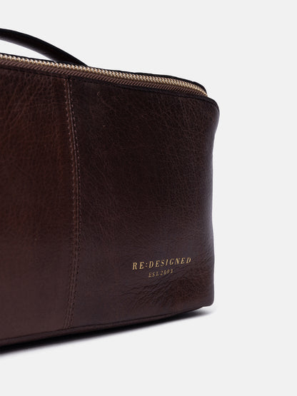 RE:DESIGNED EST 2003 Halima Small Toiletry Bag Woodsmoke