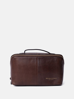 RE:DESIGNED EST 2003 Halima Small Toiletry Bag Woodsmoke