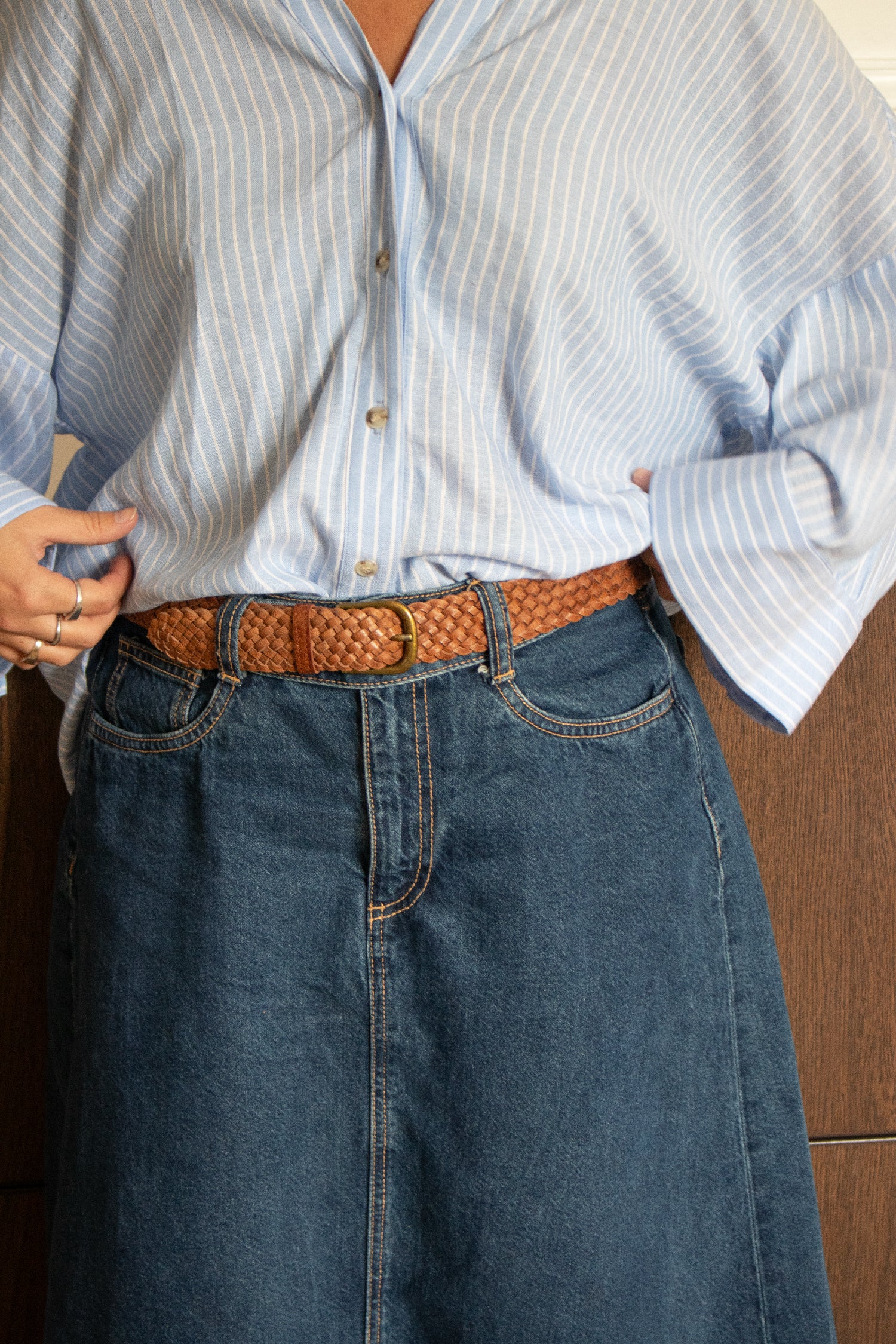 RE:DESIGNED EST 2003 Harper Belt Burned Tan