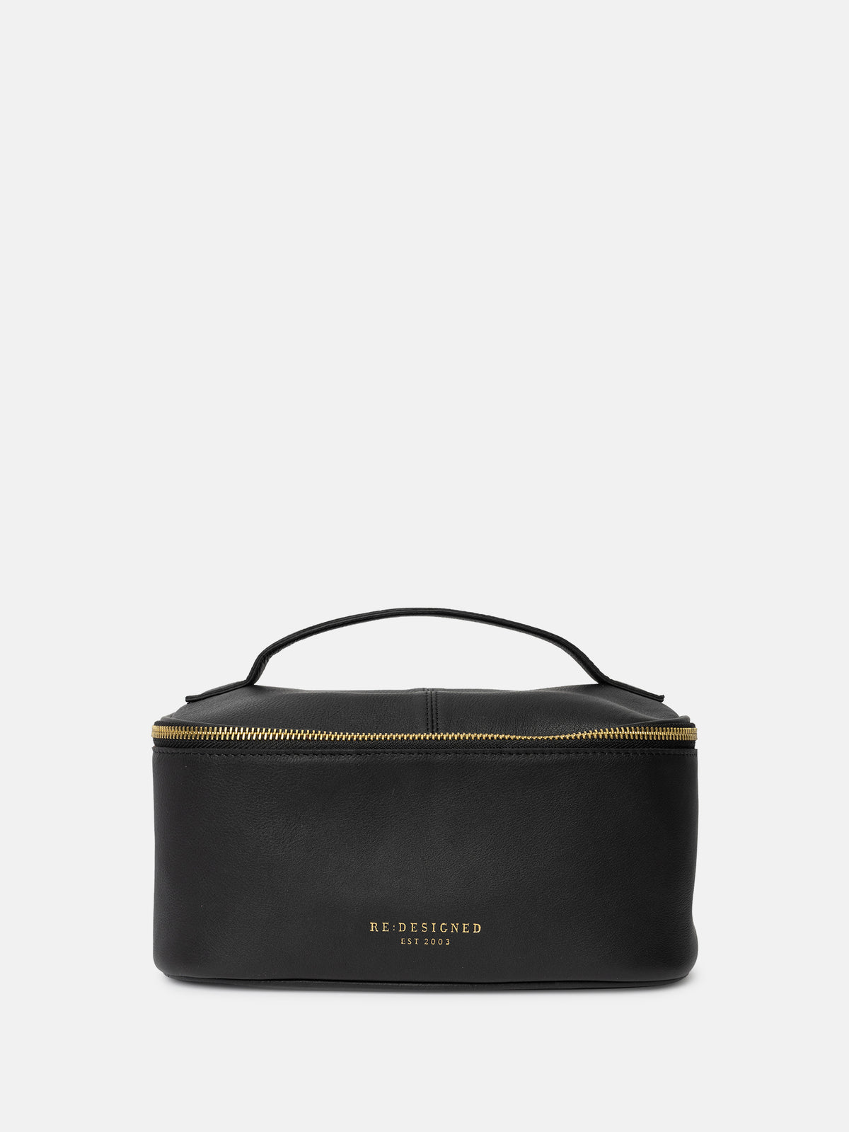 RE:DESIGNED EST 2003 Helga Big Toiletry Bag Black