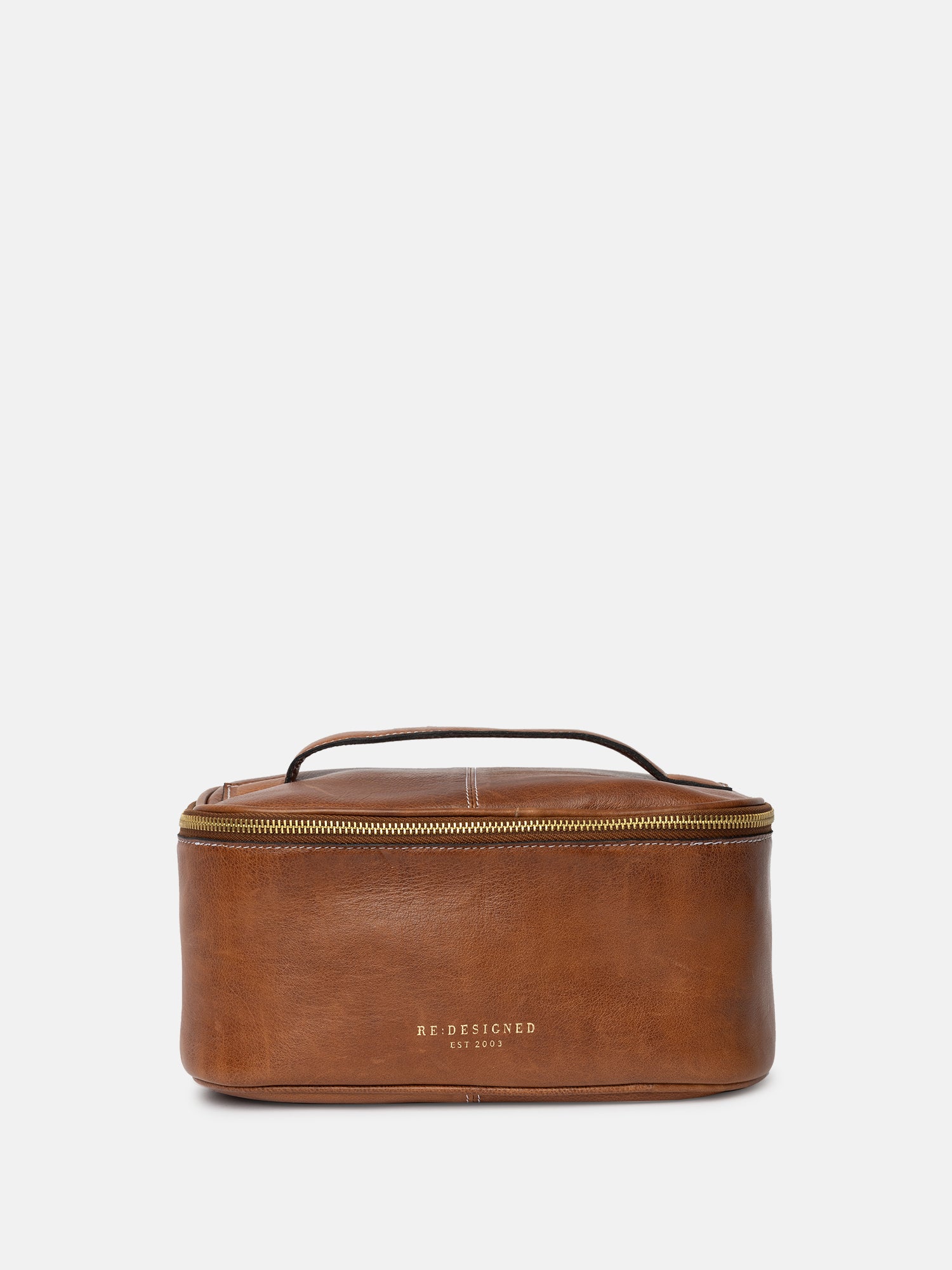 RE:DESIGNED EST 2003 Helga Big Toilet Bag Walnut
