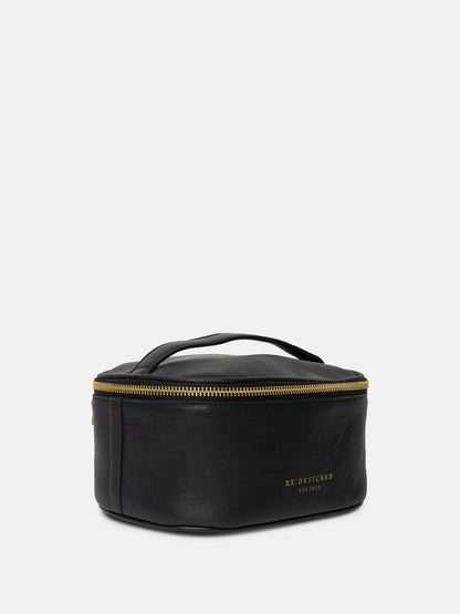 RE:DESIGNED EST 2003 Helga Small Toiletry Bag Black
