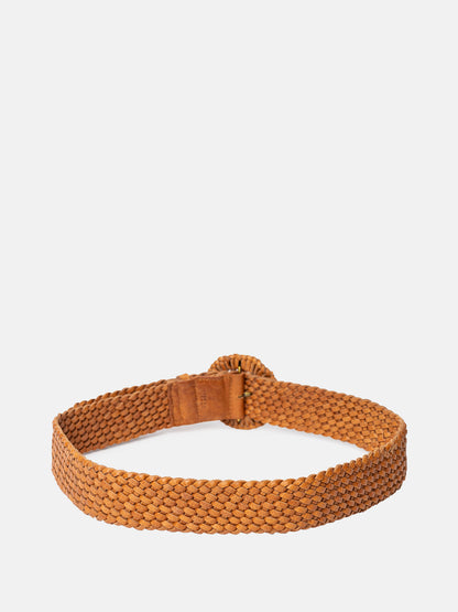 RE:DESIGNED EST 2003 Henley Belt Burned Tan
