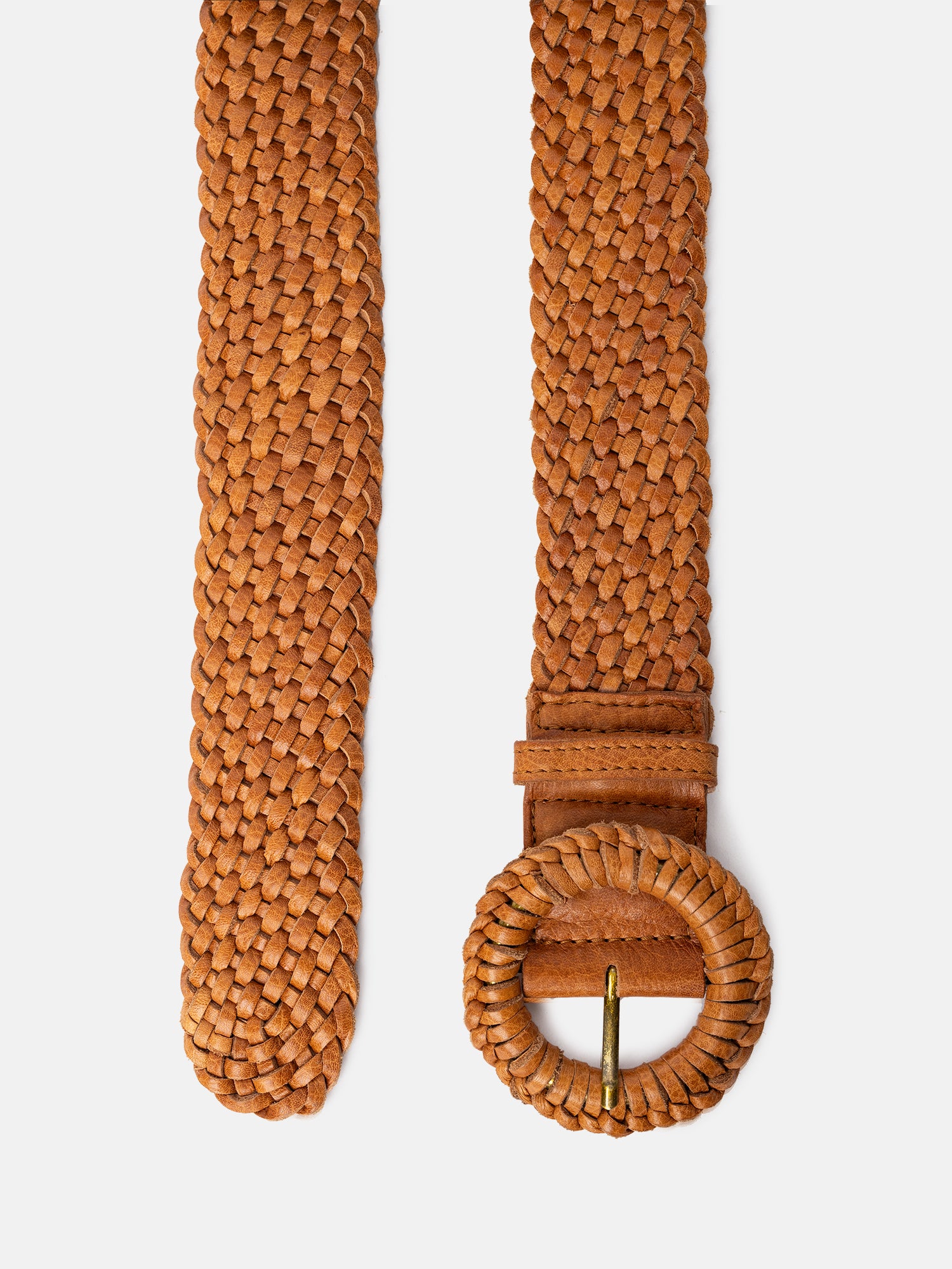 RE:DESIGNED EST 2003 Henley Belt Burned Tan