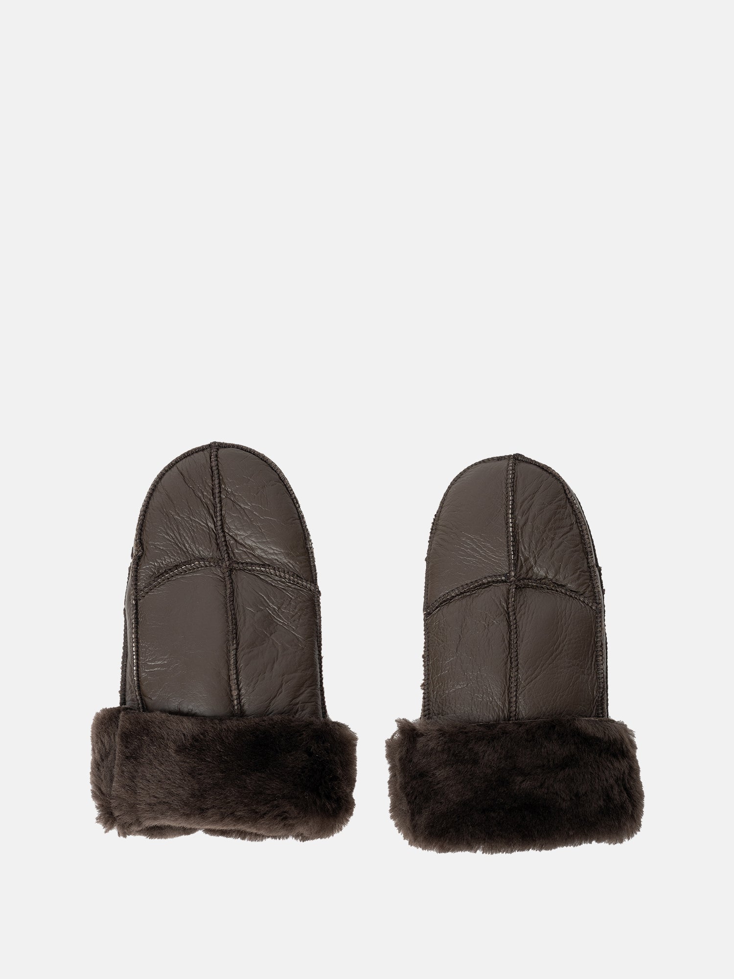 RE:DESIGNED EST 2003 Henny Mittens Dark Brown