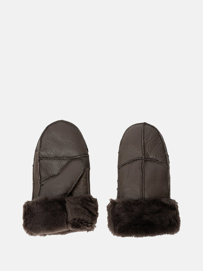 RE:DESIGNED EST 2003 Henny Mittens Dark Brown