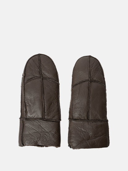 RE:DESIGNED EST 2003 Henny Mittens Dark Brown
