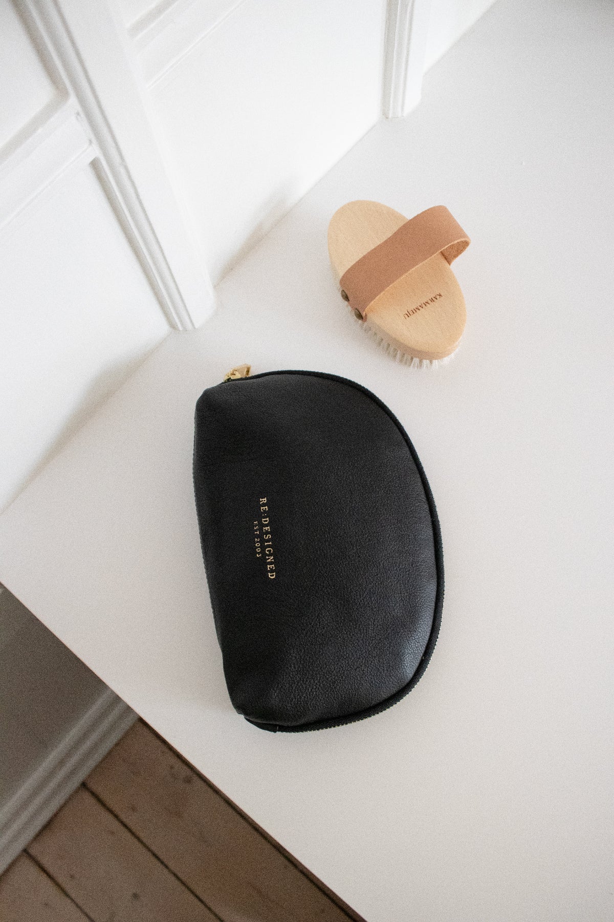 RE:DESIGNED EST 2003 Hoshi Toiletry Bag Black