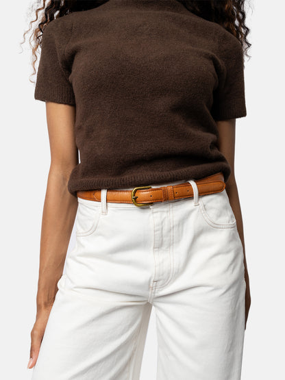 RE:DESIGNED EST 2003 Hyas Belt Burned Tan