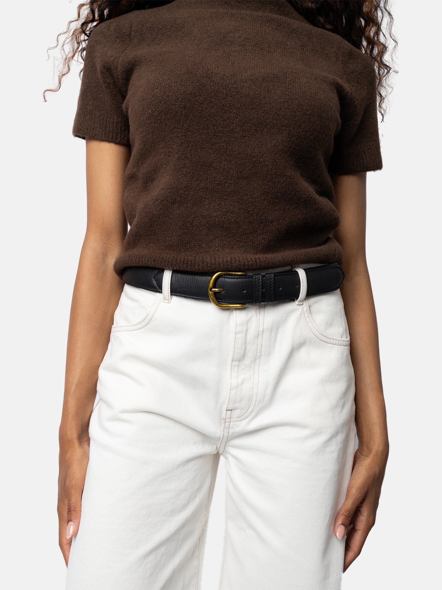 RE:DESIGNED EST 2003 Hyas Wide Belt Black