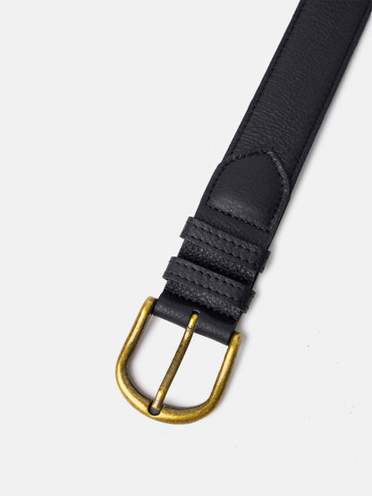 RE:DESIGNED EST 2003 Hyas Wide Belt Black