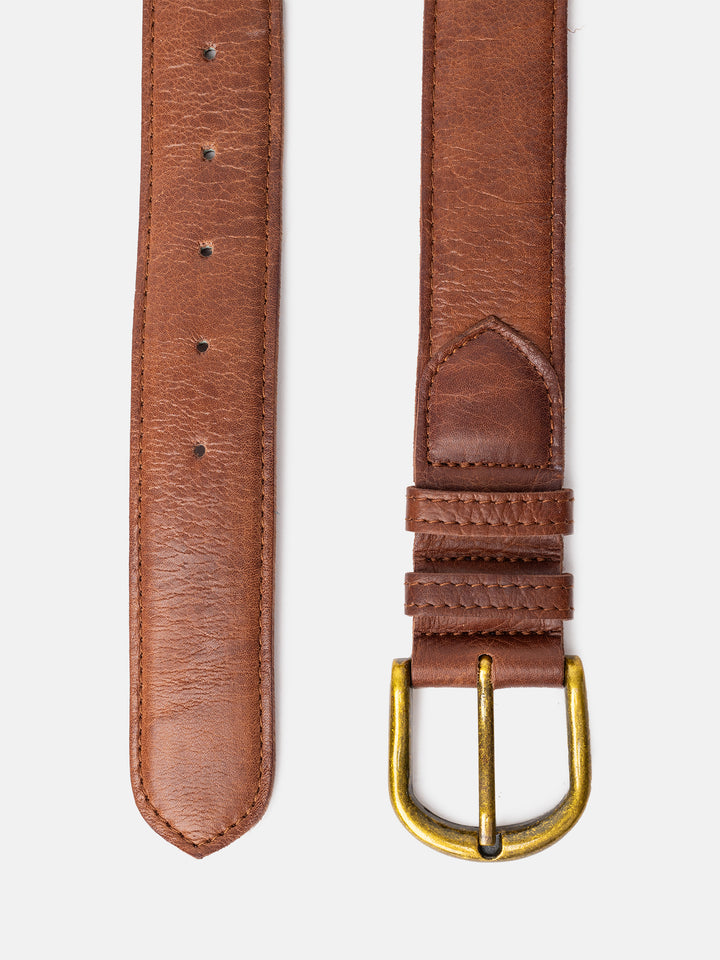 RE:DESIGNED EST 2003 Hyas Wide Belt Walnut