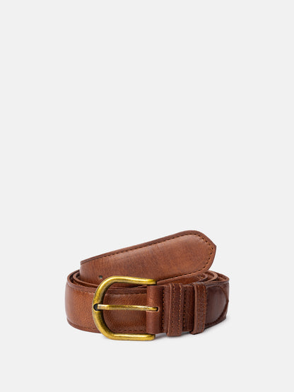 RE:DESIGNED EST 2003 Hyas Wide Belt Walnut