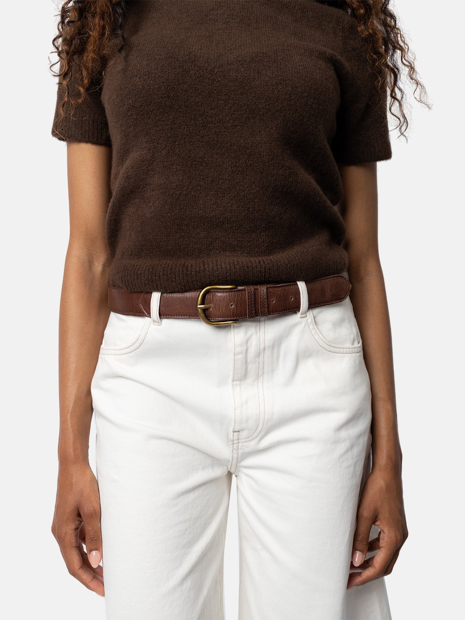 RE:DESIGNED EST 2003 Hyas Wide Belt Woodsmoke