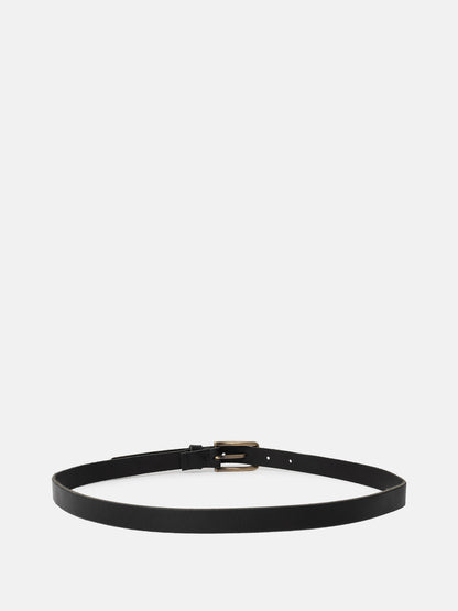 RE:DESIGNED EST 2003 Jeanne Slim Belt Black