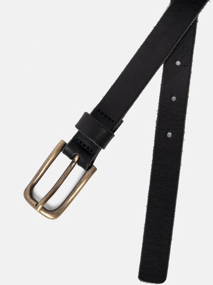 RE:DESIGNED EST 2003 Jeanne Slim Belt Black