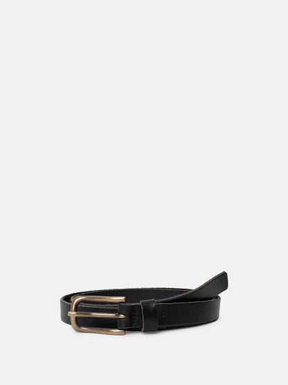 RE:DESIGNED EST 2003 Jeanne Slim Belt Black