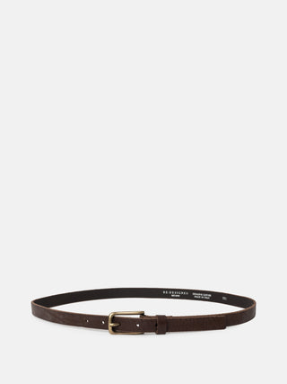 RE:DESIGNED EST 2003 Jeanne Slim Belt Brown