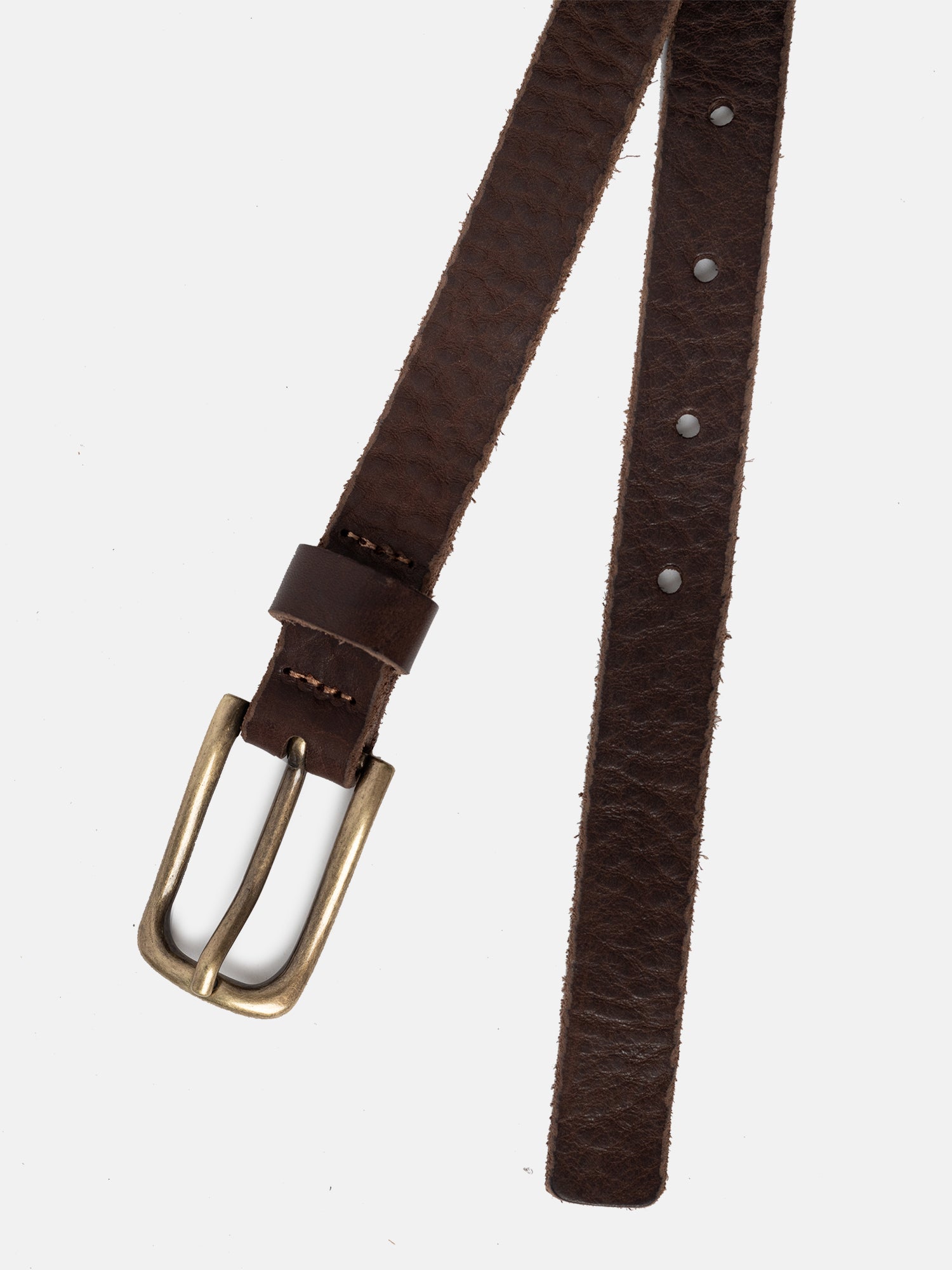RE:DESIGNED EST 2003 Jeanne Slim Belt Brown