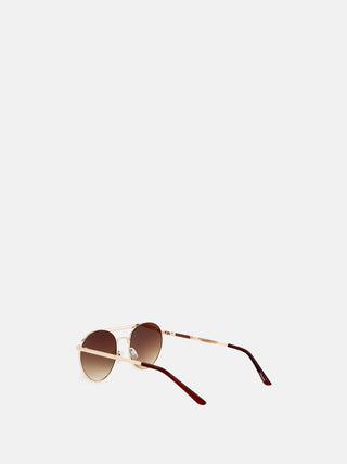 RE:DESIGNED EST 2003 Jewel Sunglass Gold