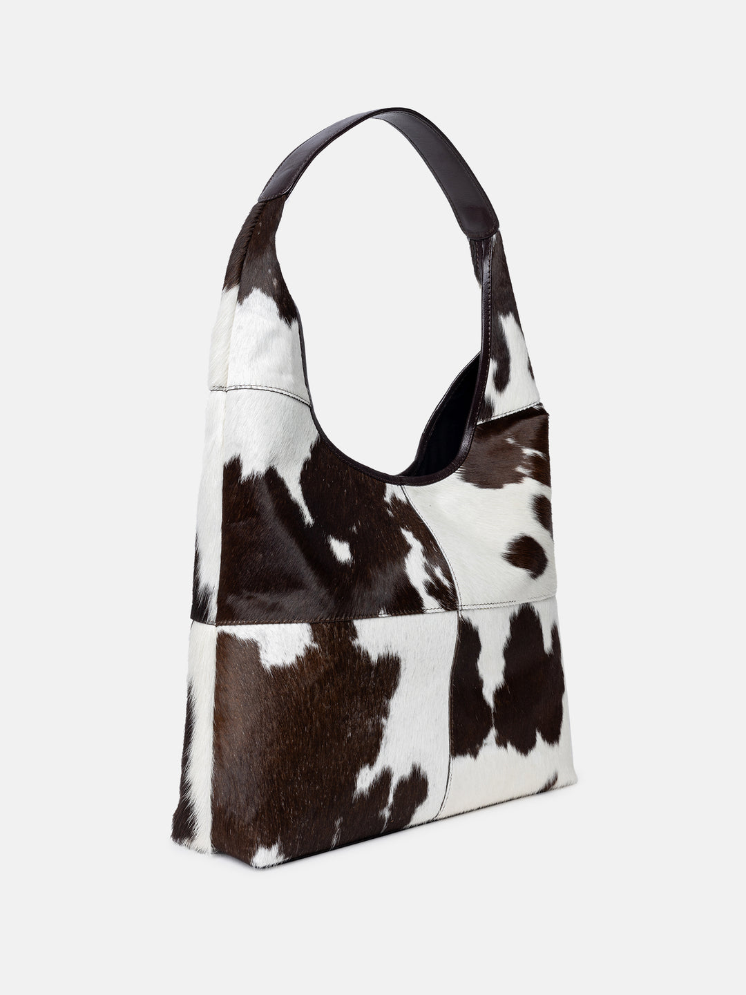 RE:DESIGNED EST 2003 Jia Big Shoulder bag Brown/White