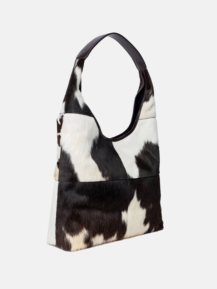 RE:DESIGNED EST 2003 Jia Big Shoulder bag Brown/White